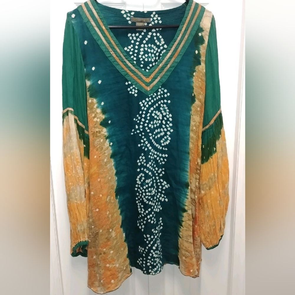 Paul Ropp luxury bohemian dress